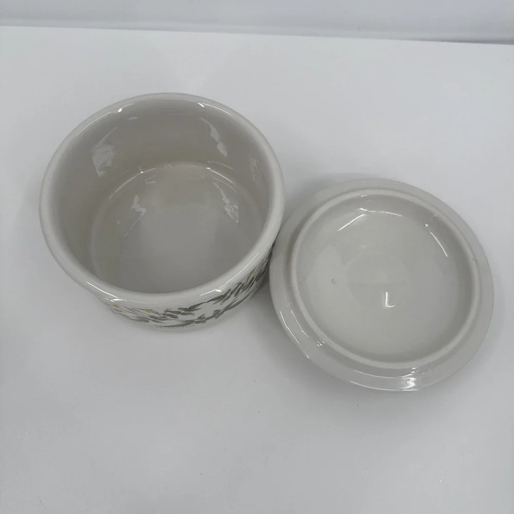 Portmeirion Botanic Garden‎ Yellow Jasmine Individual Casserole with Lid 5